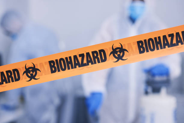 Professional Biohazard technician working in Island Park, NY